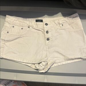Rue21 Women's White Jean Shorts
